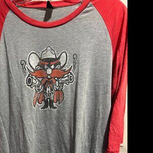Texas Tech LG baseball shirt